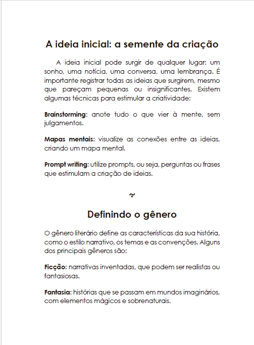 Guia prático para PLANEJAR E ESCREVER UM LIVRO DE FICÇÃO - Imagem 4