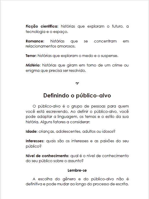 Guia prático para PLANEJAR E ESCREVER UM LIVRO DE FICÇÃO - Imagem 5