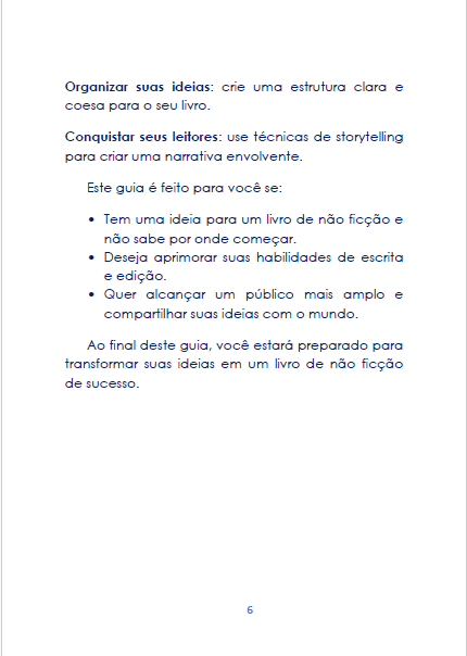 Guia prático para PLANEJAR E ESCREVER UM LIVRO DE NÃO FICÇÃO - Imagem 4